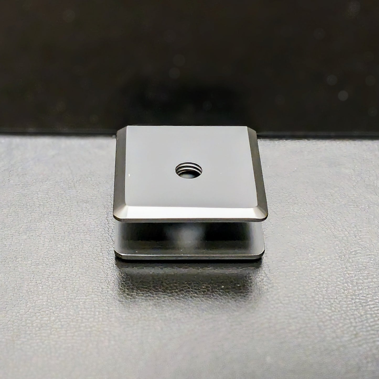 No Fabrication Fixed Panel Glass Clamp for 3/8" Thick Glass & Shower Panels