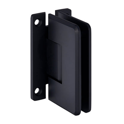 Wall to Glass 90° Full Back Plate Cologne 037 Series Wall Mount 'H' Hinge, Heavy Duty, C0L037